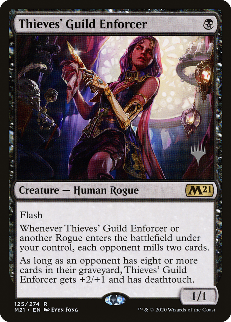 Thieves' Guild Enforcer (Promo Pack) [Core Set 2021 Promos] | Grognard Games