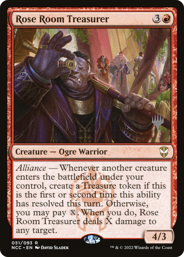 Rose Room Treasurer (Promo Pack) [Streets of New Capenna Commander Promos] | Grognard Games