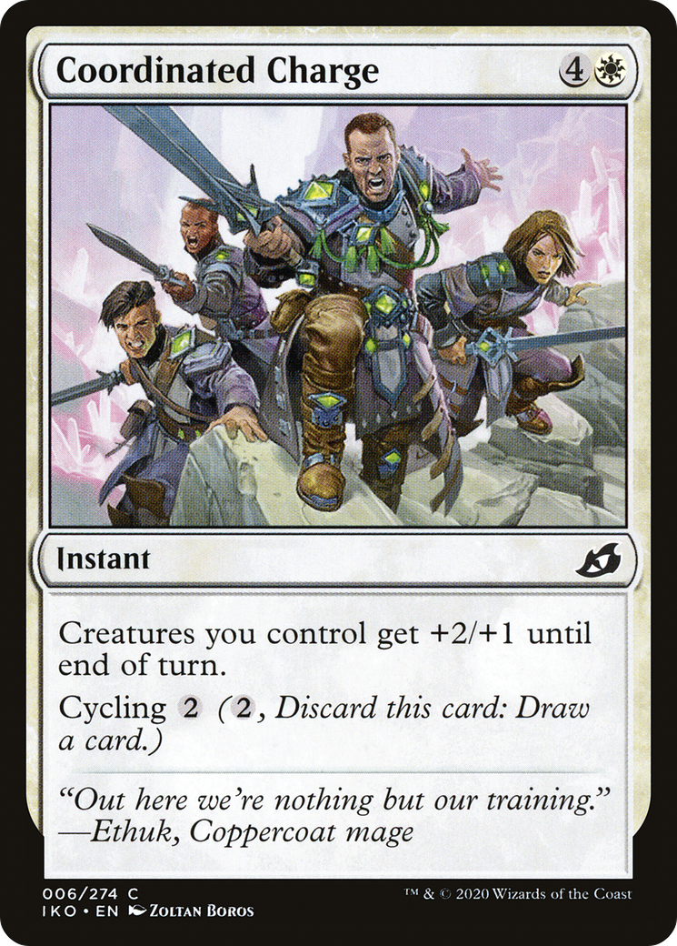 Coordinated Charge [Ikoria: Lair of Behemoths] | Grognard Games