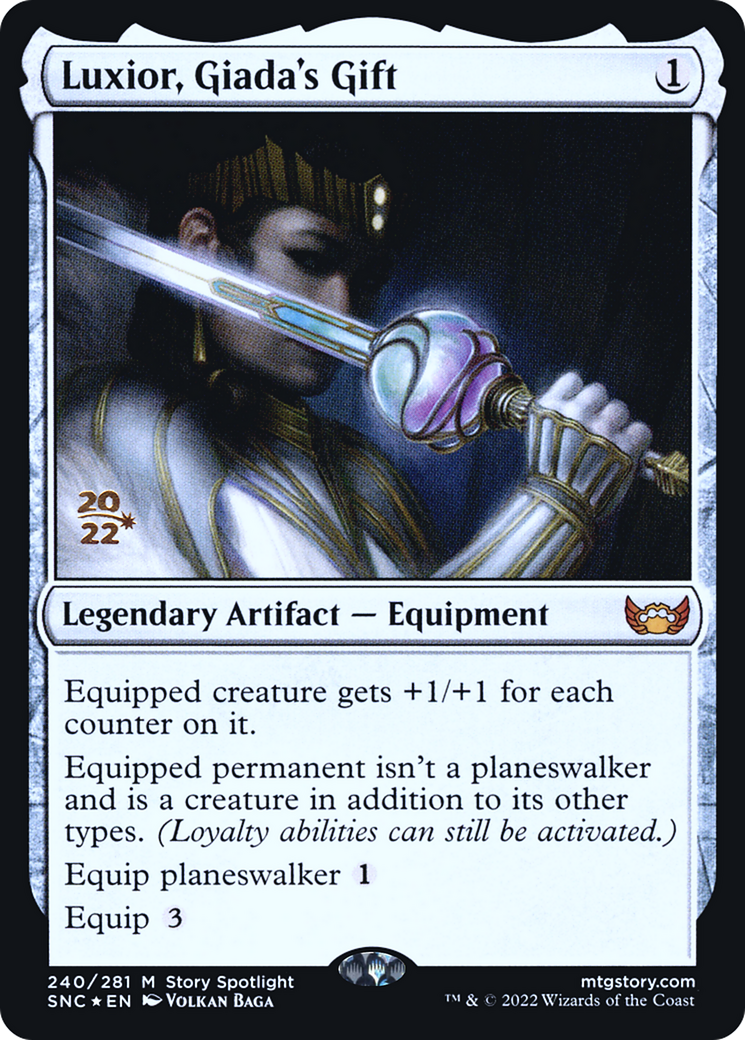 Luxior, Giada's Gift [Streets of New Capenna Prerelease Promos] | Grognard Games