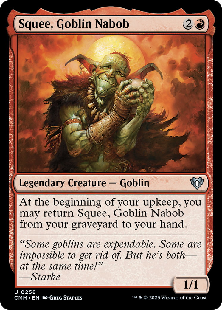 Squee, Goblin Nabob [Commander Masters] | Grognard Games