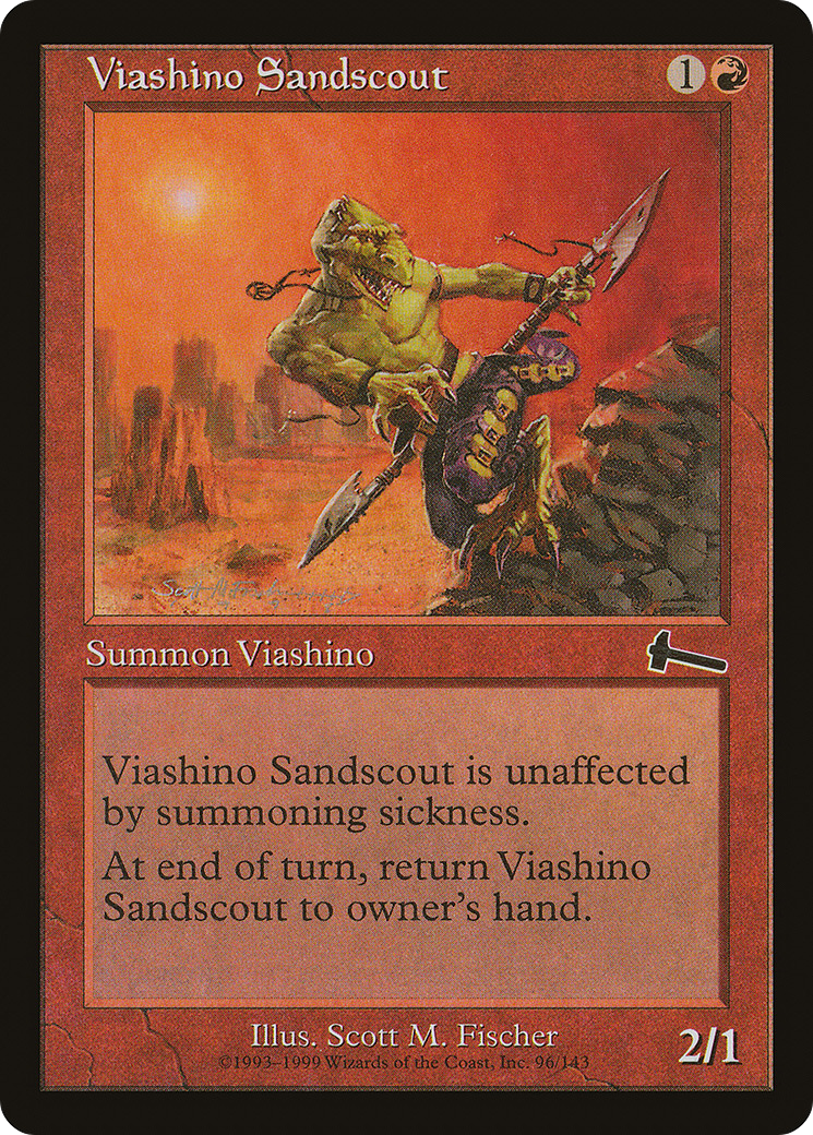 Viashino Sandscout (ULG-096) - Urza's Legacy Foil | Grognard Games