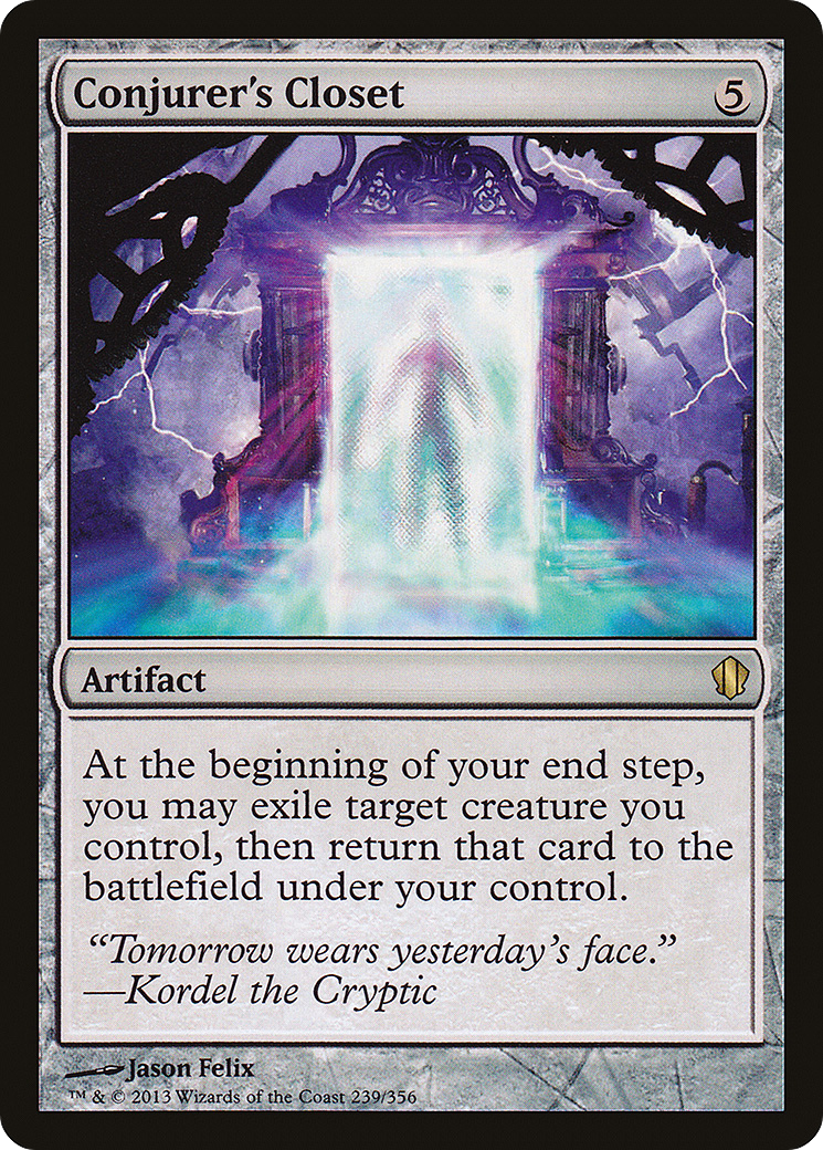 Conjurer's Closet [Commander 2013] | Grognard Games