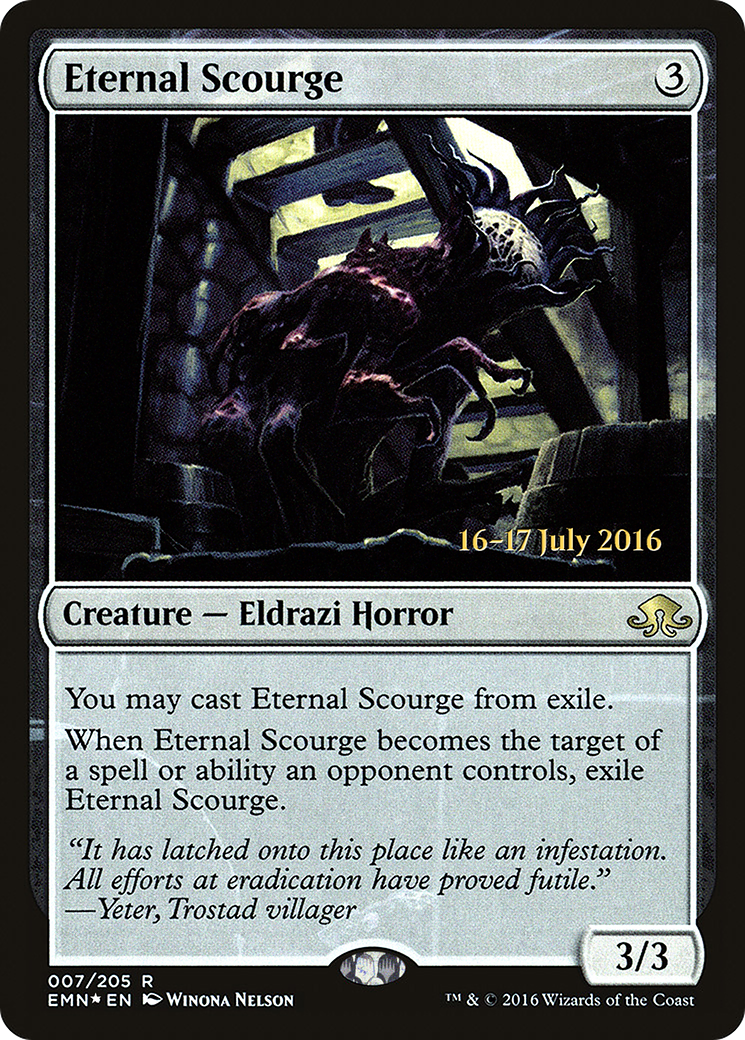 Eternal Scourge  [Eldritch Moon Prerelease Promos] | Grognard Games