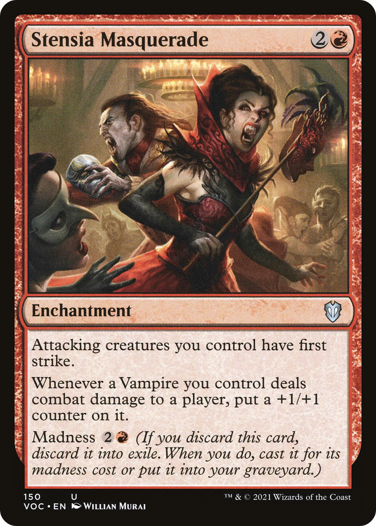 Stensia Masquerade [Innistrad: Crimson Vow Commander] | Grognard Games