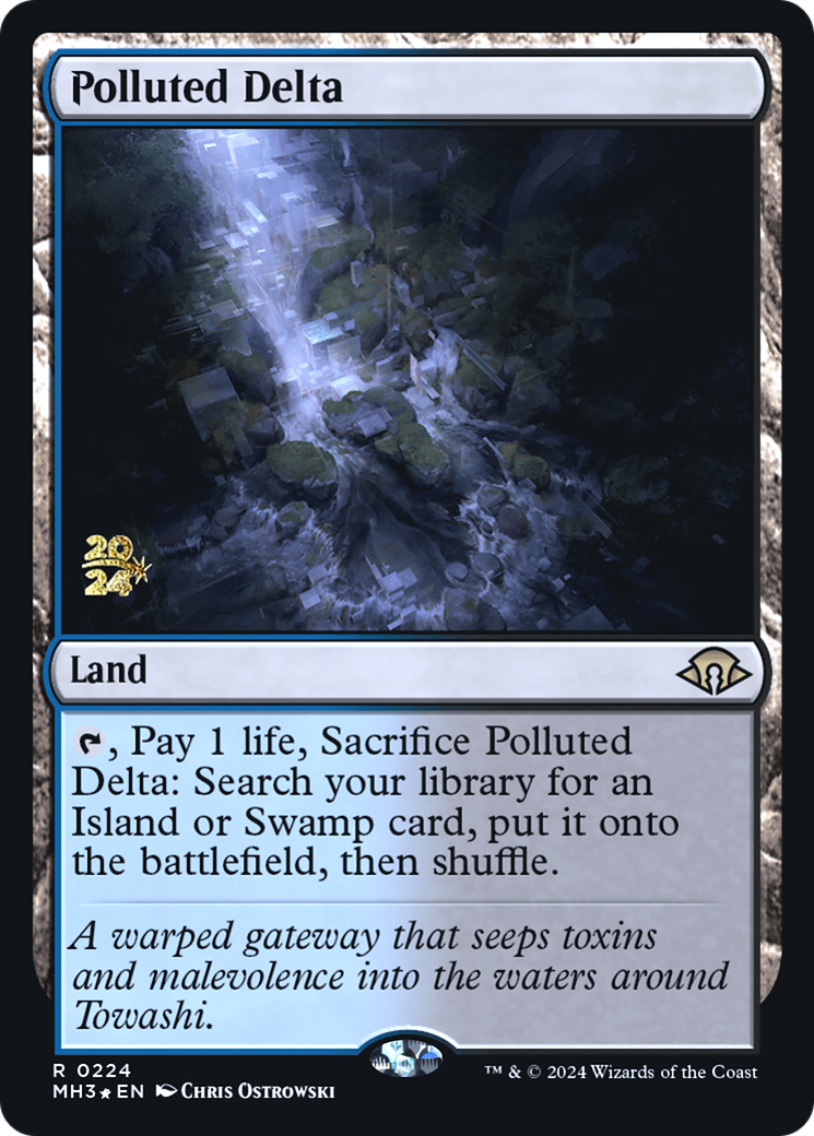 Polluted Delta [Modern Horizons 3 Prerelease Promos] | Grognard Games