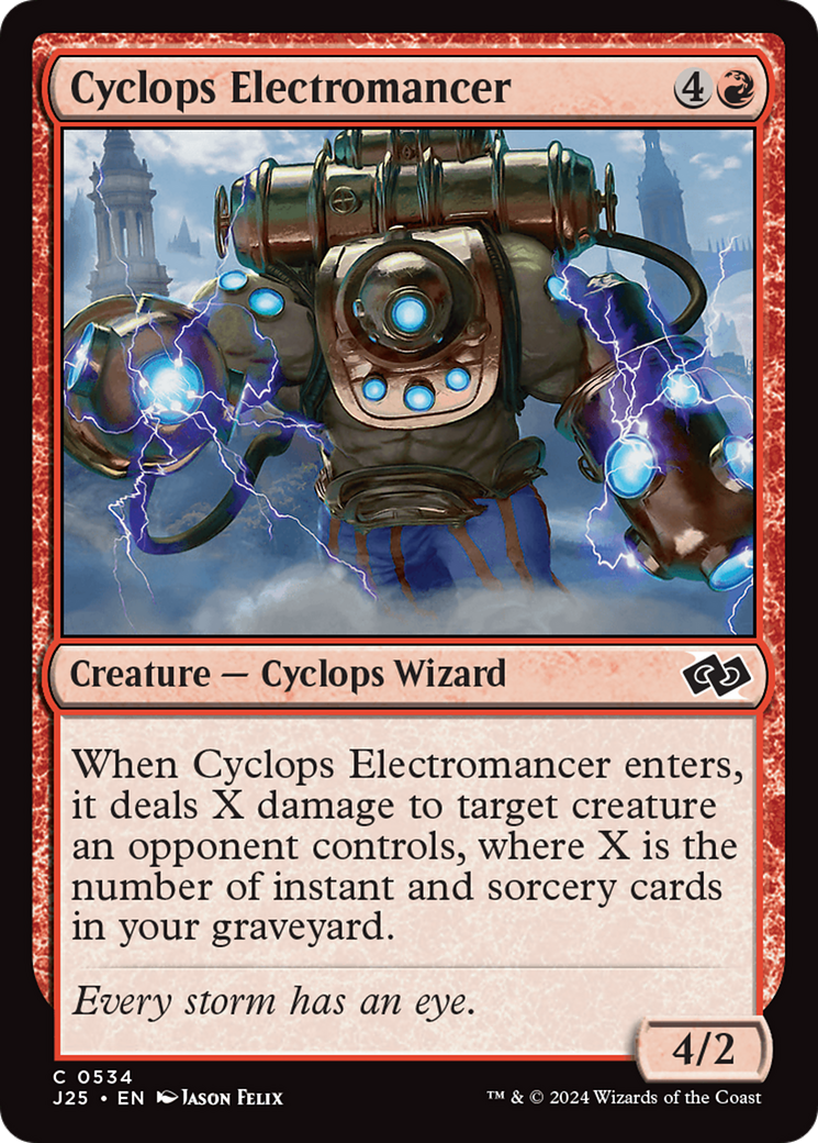 Cyclops Electromancer [Foundations Jumpstart] | Grognard Games