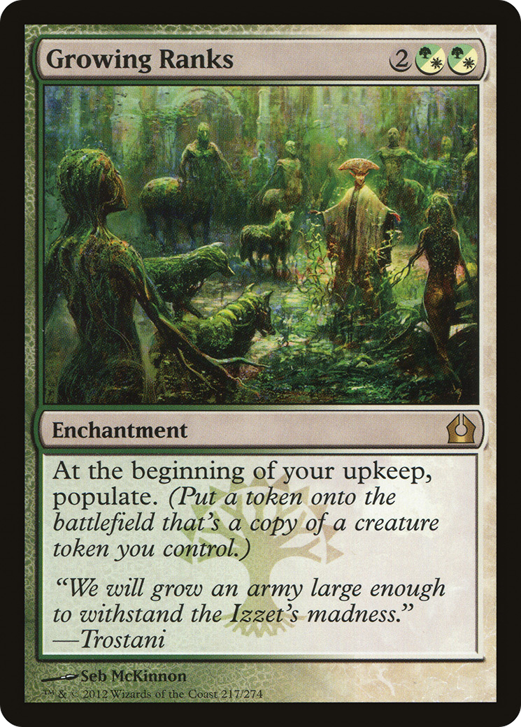 Growing Ranks (RTR-217) - Return to Ravnica | Grognard Games
