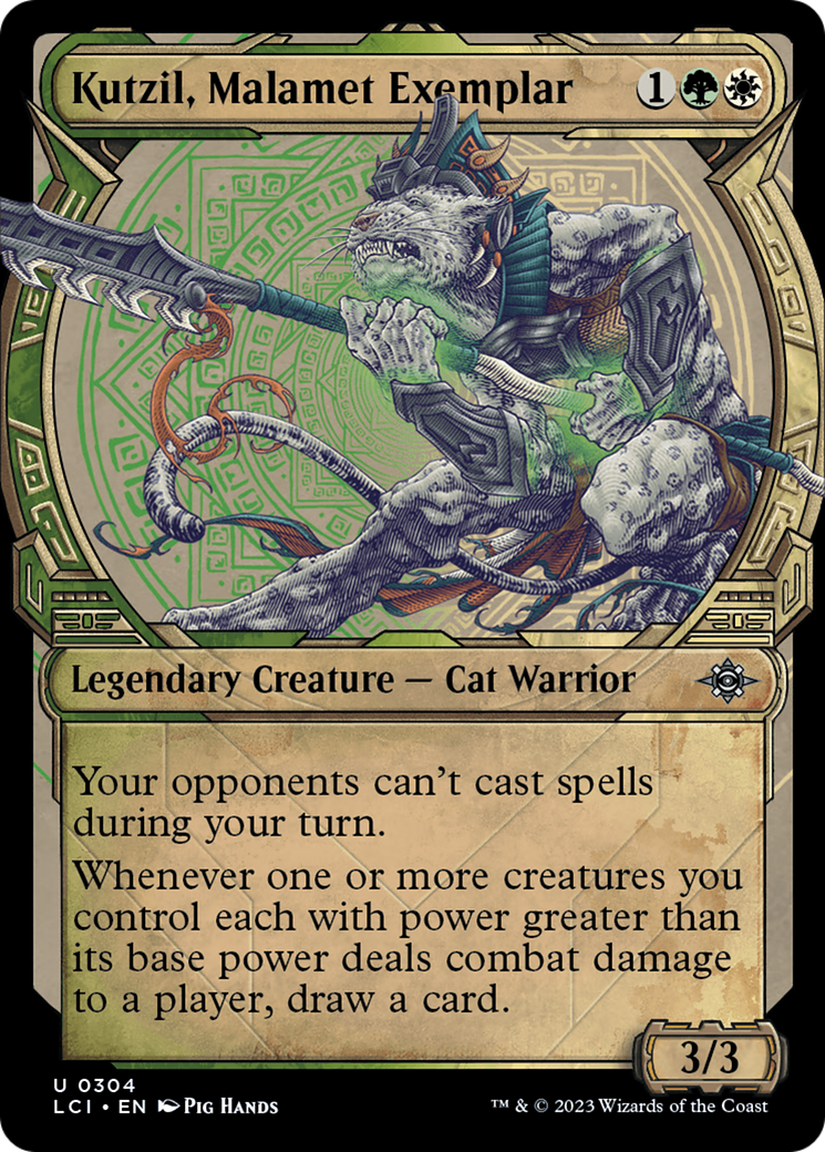 Kutzil, Malamet Exemplar (Showcase) [The Lost Caverns of Ixalan] | Grognard Games