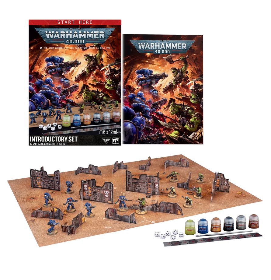 Warhammer 40,000: Introductory Set (Pre-order now, Available 7/25/2026) | Grognard Games