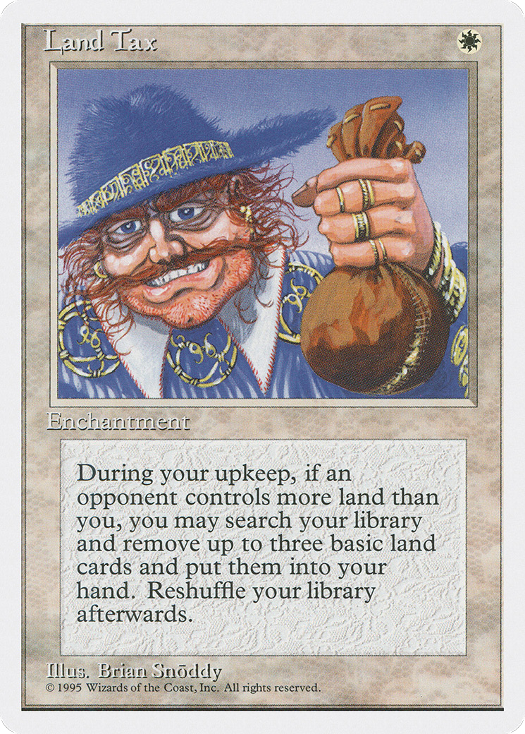 Land Tax [Fourth Edition] | Grognard Games
