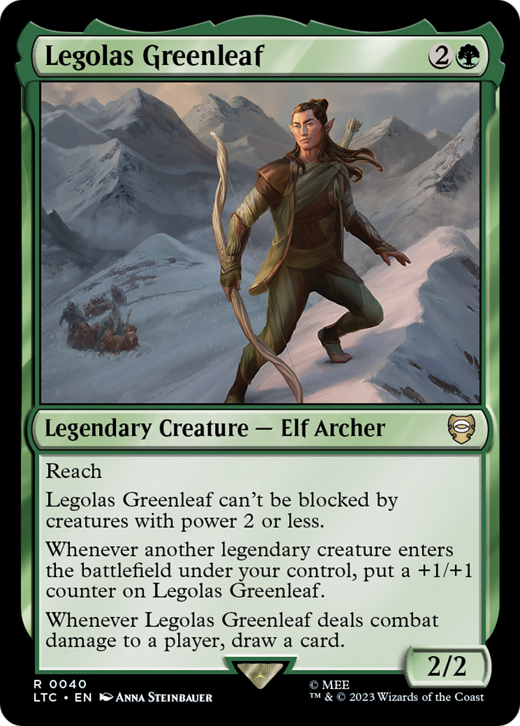 Legolas Greenleaf [The Lord of the Rings: Tales of Middle-Earth Commander] | Grognard Games