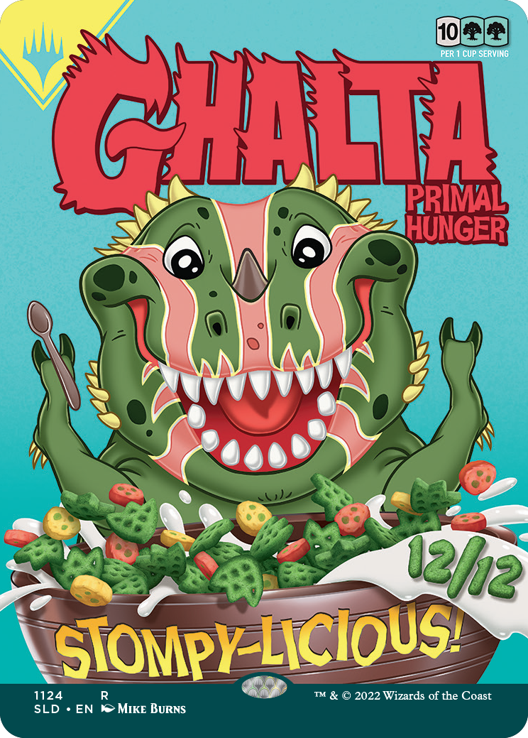 Ghalta, Primal Hunger (Borderless) [Secret Lair Drop Series] | Grognard Games