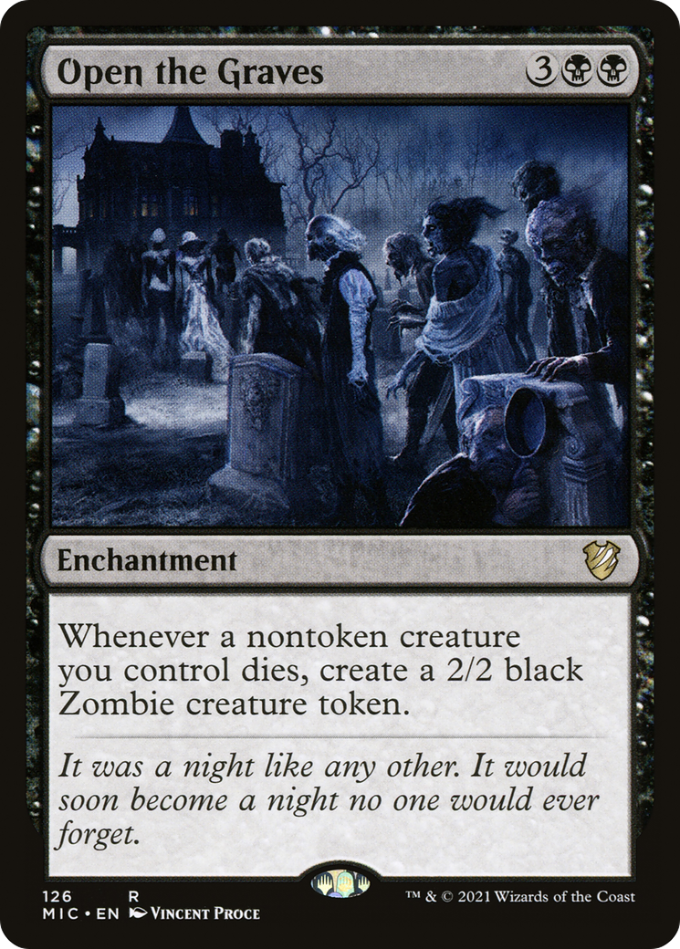 Open the Graves [Innistrad: Midnight Hunt Commander] | Grognard Games