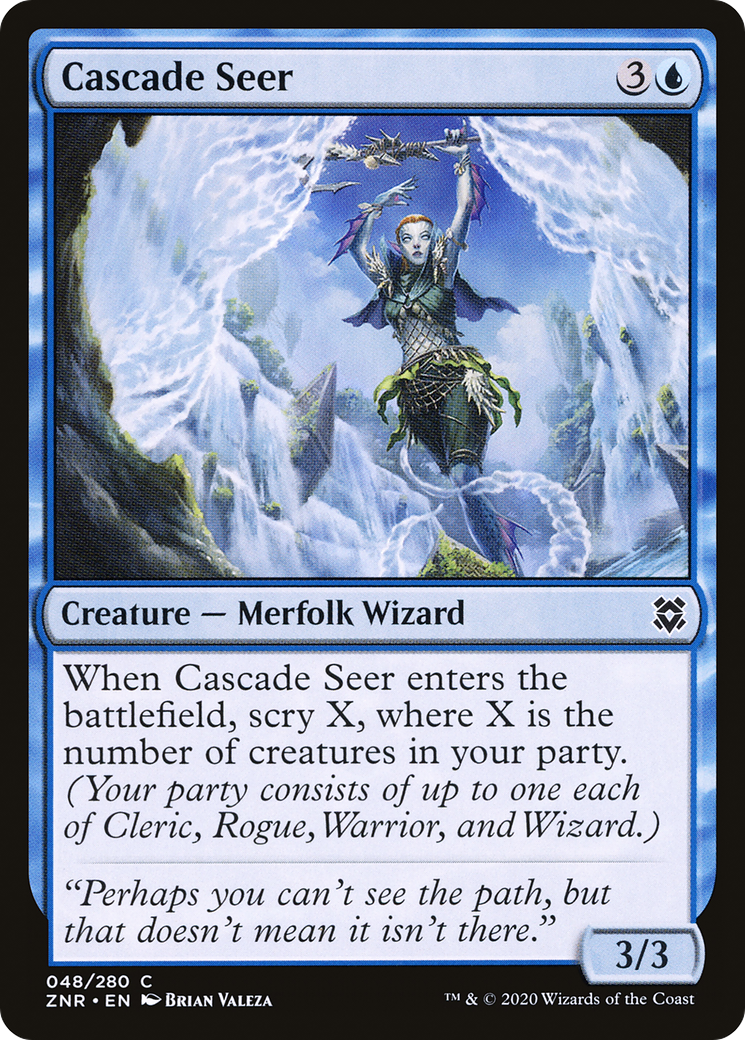 Cascade Seer [Zendikar Rising] | Grognard Games