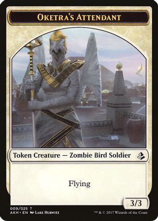 Oketra's Attendant // Beast Token (AKH-9 // 21) - Amonkhet | Grognard Games