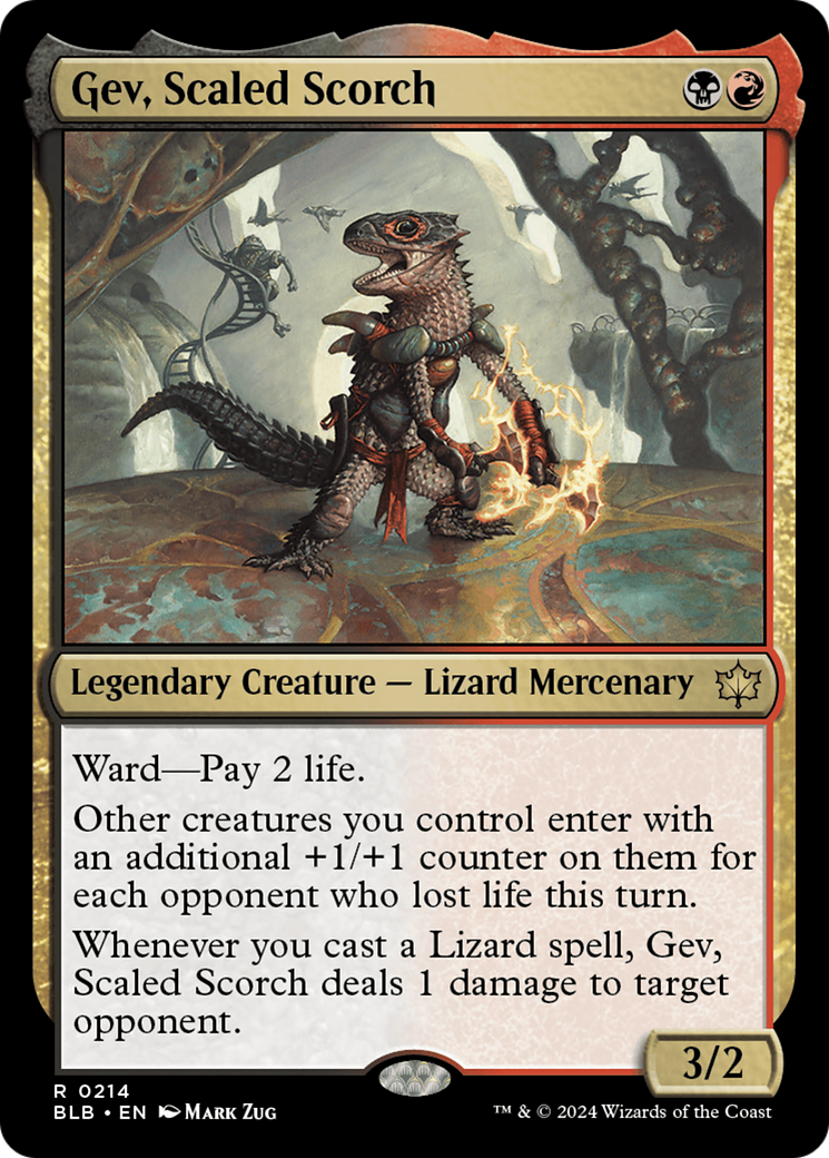 Gev, Scaled Scorch [Bloomburrow] | Grognard Games