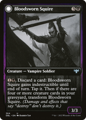 Bloodsworn Squire // Bloodsworn Knight [Innistrad: Double Feature] | Grognard Games