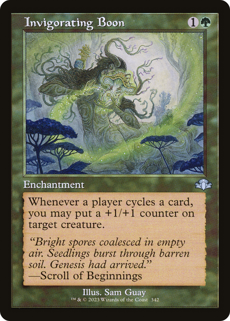 Invigorating Boon (Retro) [Dominaria Remastered] | Grognard Games
