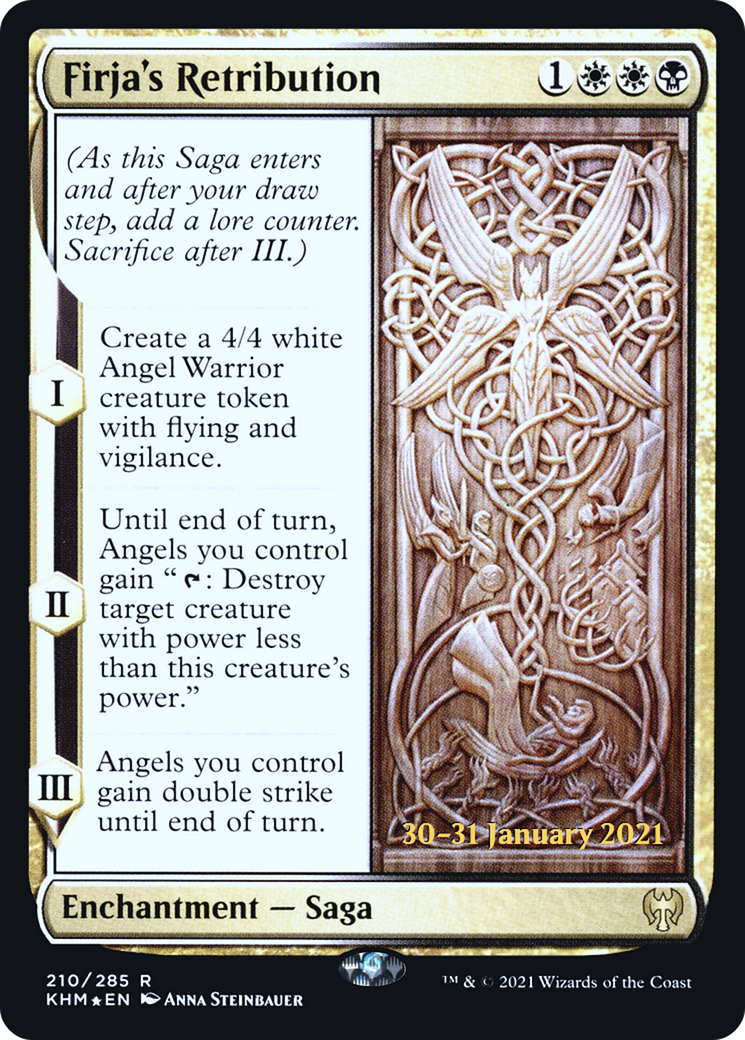 Firja's Retribution [Kaldheim Prerelease Promos] | Grognard Games