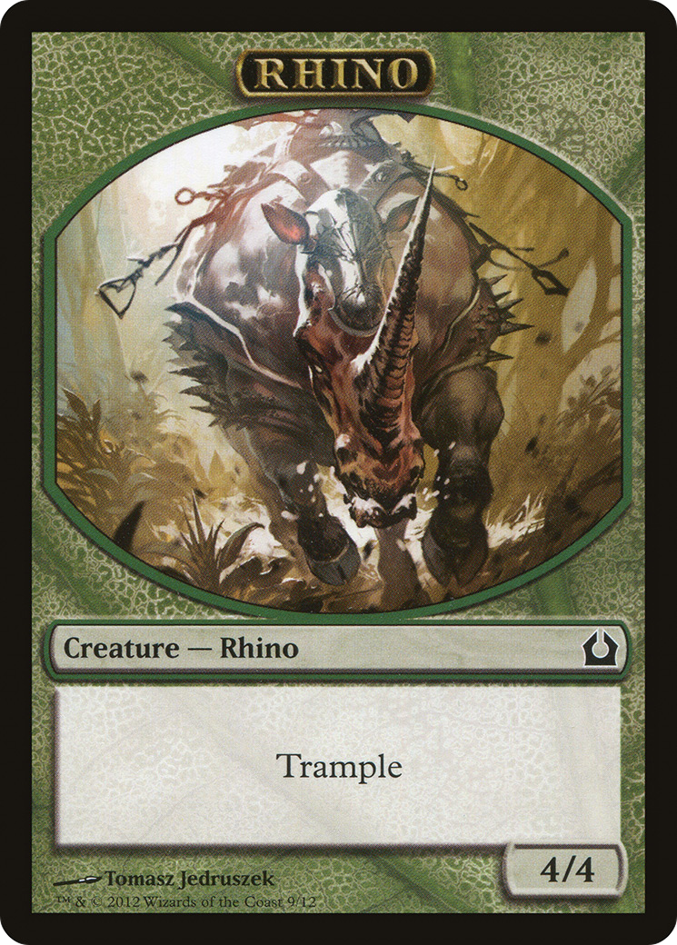 Rhino [Return to Ravnica Tokens] | Grognard Games