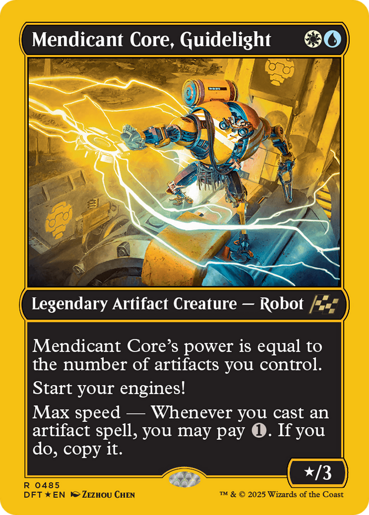 Mendicant Core, Guidelight (First-Place Foil) [Aetherdrift] | Grognard Games