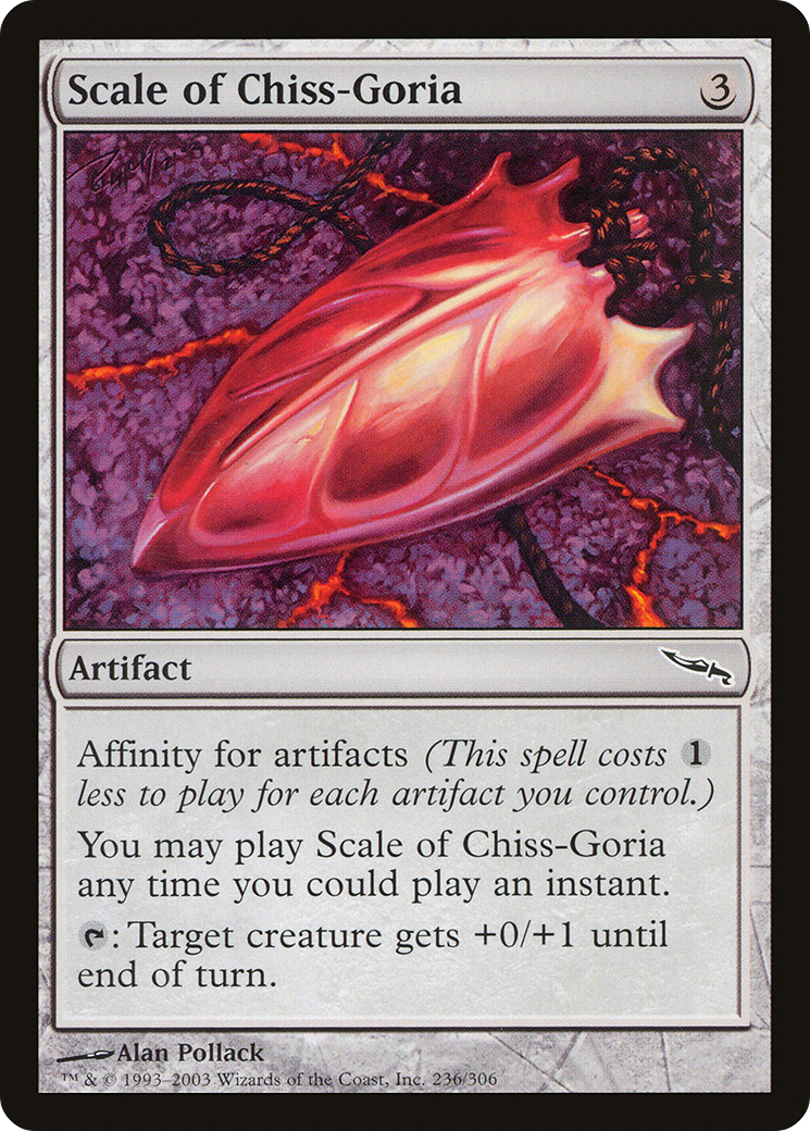 Scale of Chiss-Goria [Mirrodin] | Grognard Games