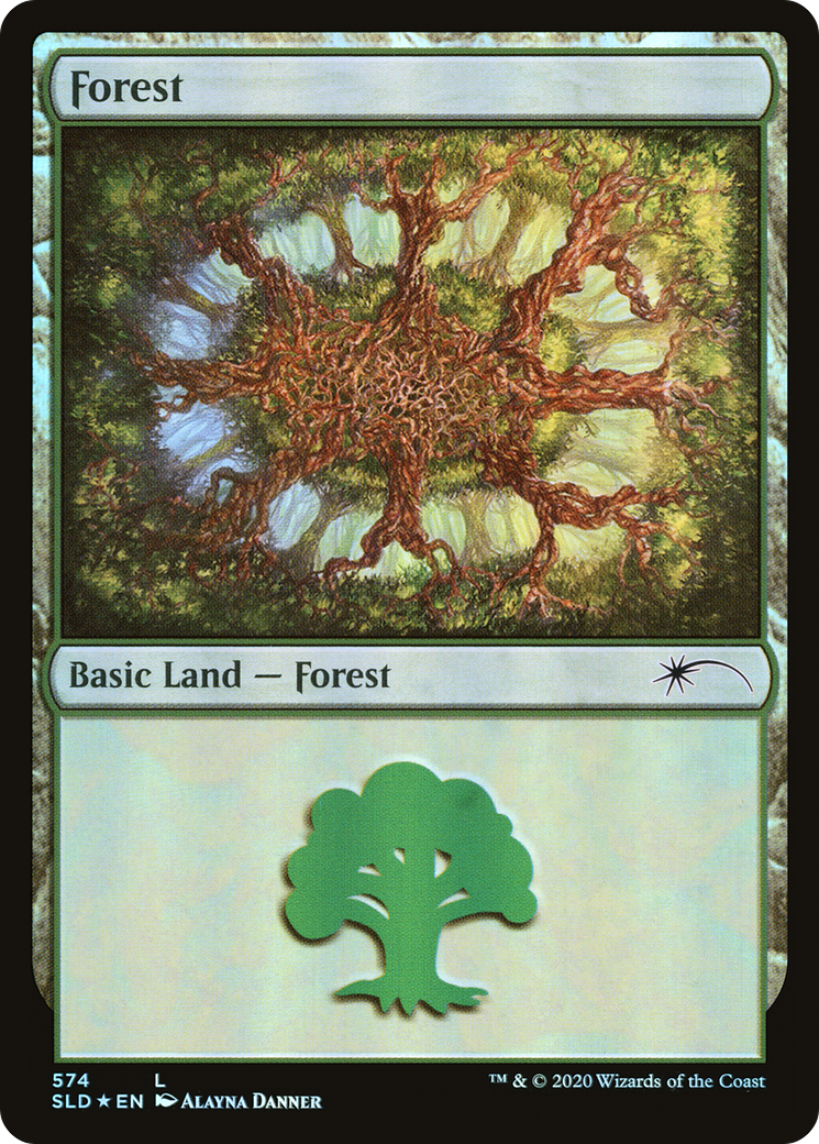 Forest (Plus One) (574) [Secret Lair Drop Promos] | Grognard Games