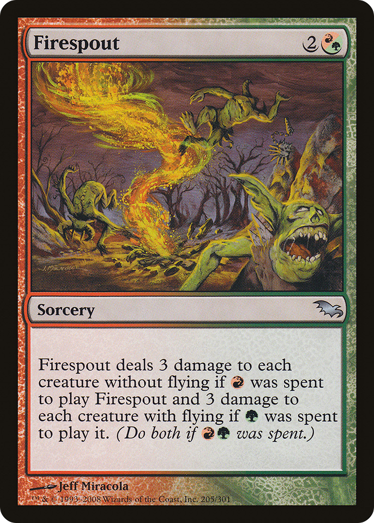 Firespout [Shadowmoor] | Grognard Games