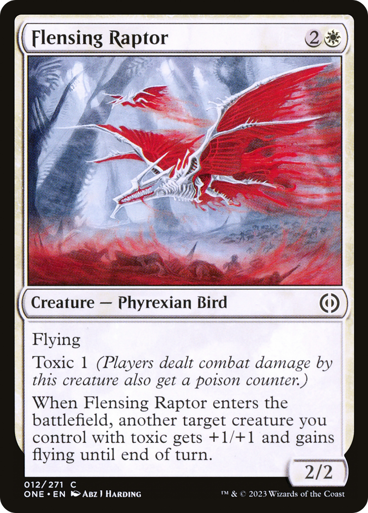 Flensing Raptor [Phyrexia: All Will Be One] | Grognard Games