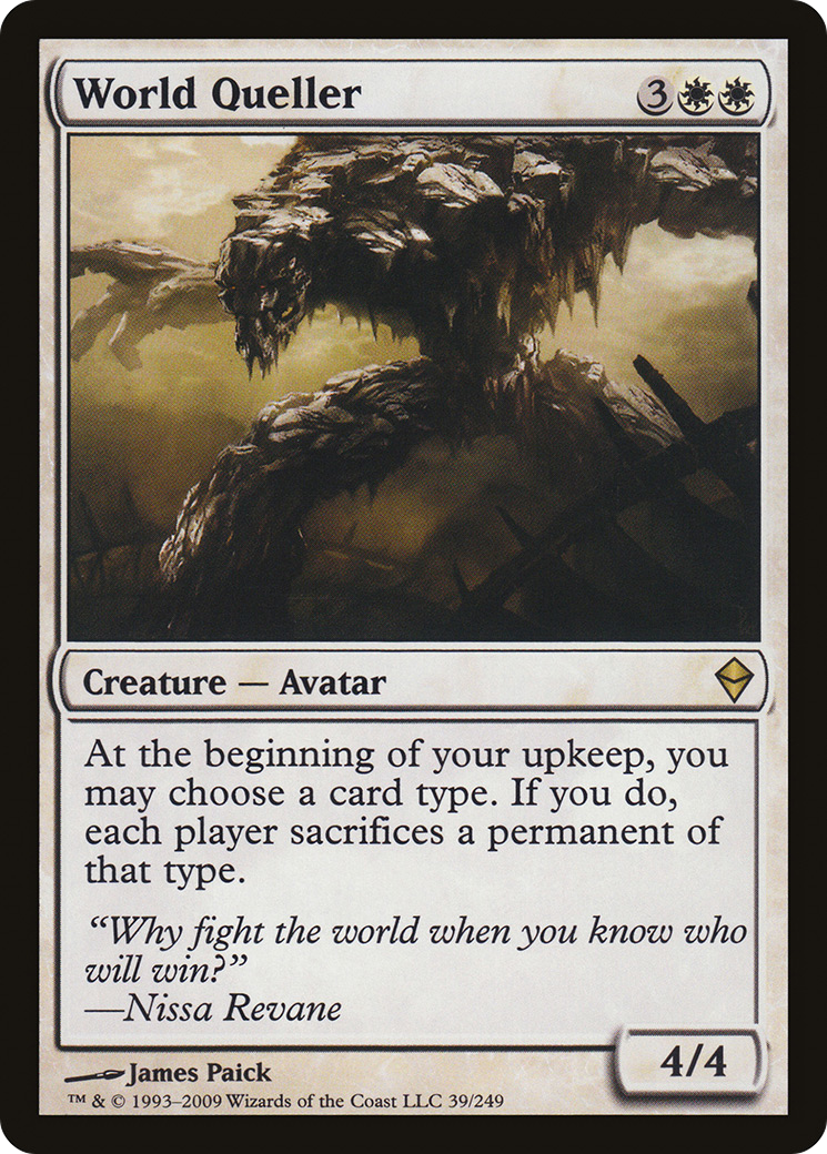 World Queller [Zendikar] | Grognard Games