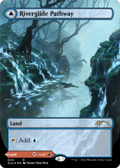 Riverglide Pathway // Lavaglide Pathway (Borderless) [Secret Lair: Ultimate Edition] | Grognard Games