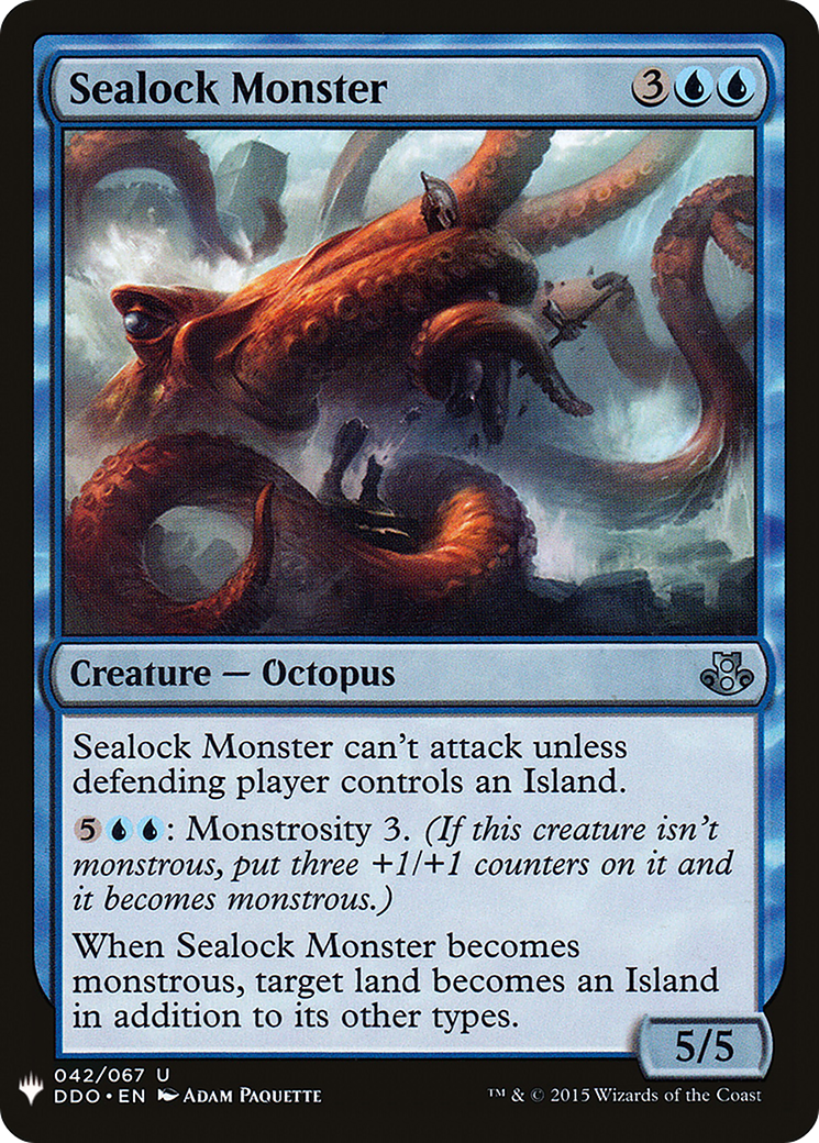 Sealock Monster [Mystery Booster] | Grognard Games