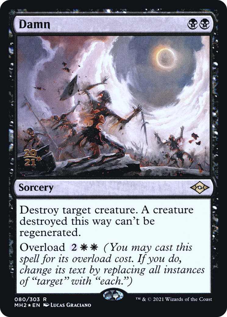 Damn [Modern Horizons 2 Prerelease Promos] | Grognard Games