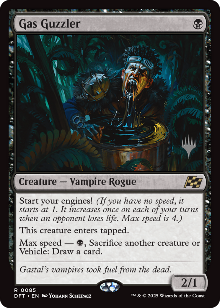 Gas Guzzler (Promo Pack) [Aetherdrift Promos] | Grognard Games