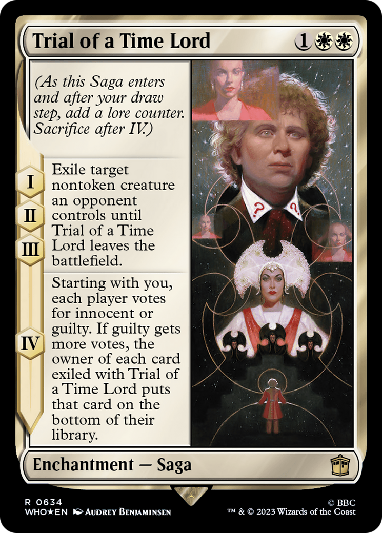 Trial of a Time Lord (Surge Foil) [Doctor Who] | Grognard Games
