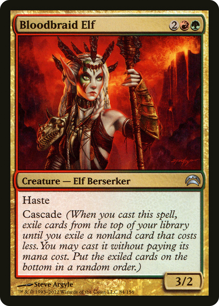 Bloodbraid Elf (PC2-084) - Planechase 2012 Foil | Grognard Games