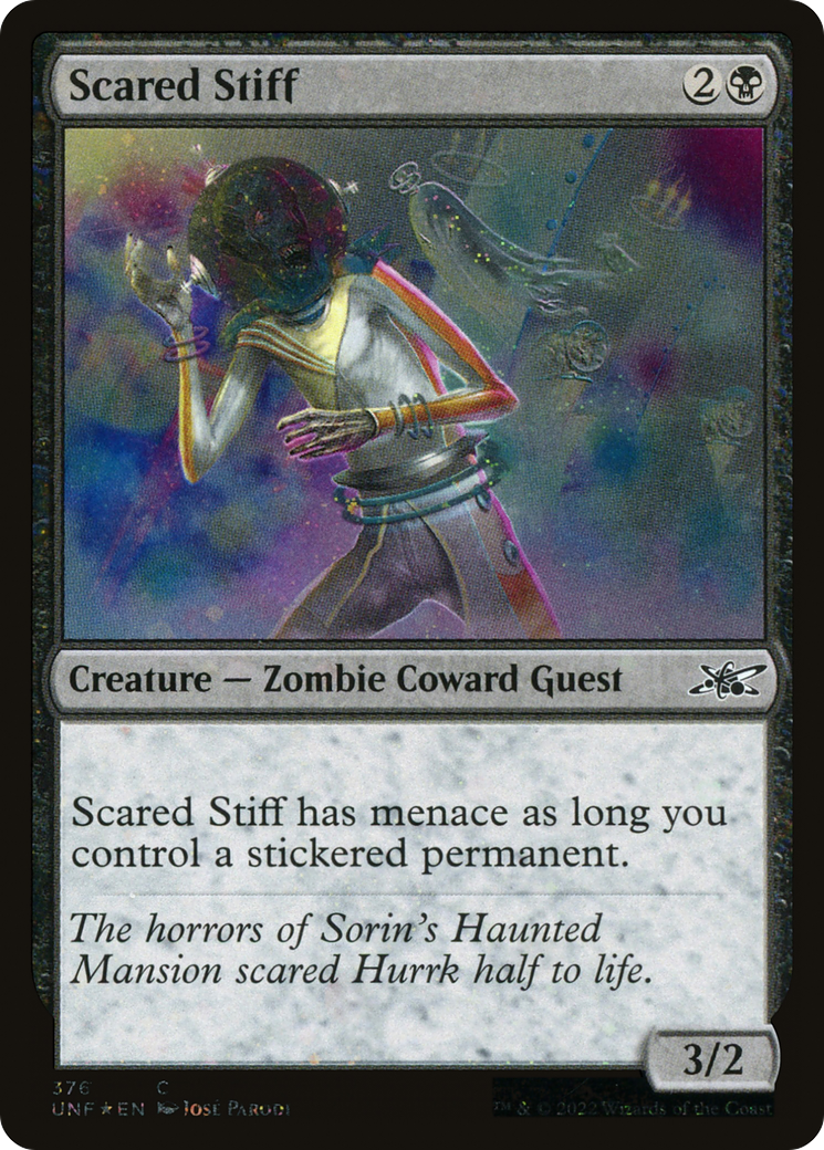 Scared Stiff (Galaxy Foil) [Unfinity] | Grognard Games