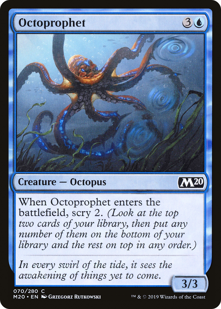 Octoprophet [Core Set 2020] | Grognard Games