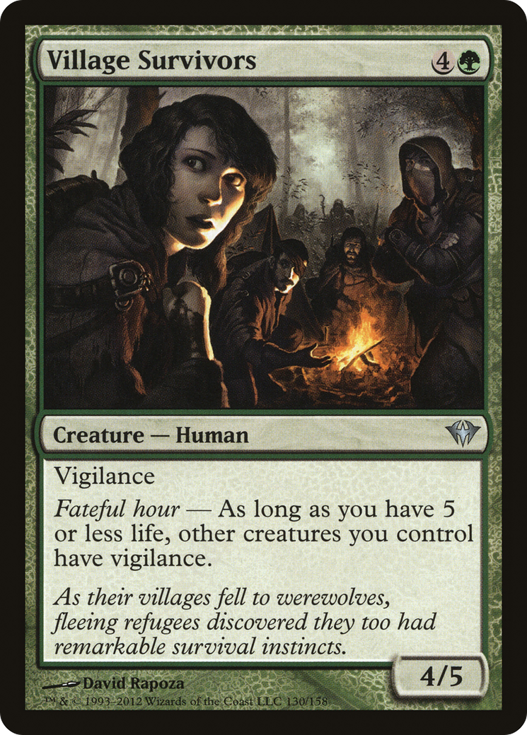 Village Survivors [Dark Ascension] | Grognard Games