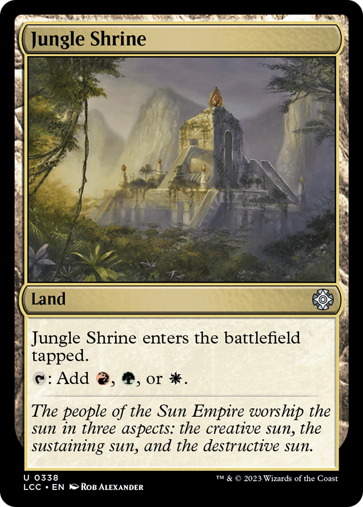 Jungle Shrine [The Lost Caverns of Ixalan Commander] | Grognard Games
