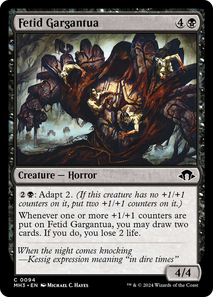 Fetid Gargantua [Modern Horizons 3] | Grognard Games