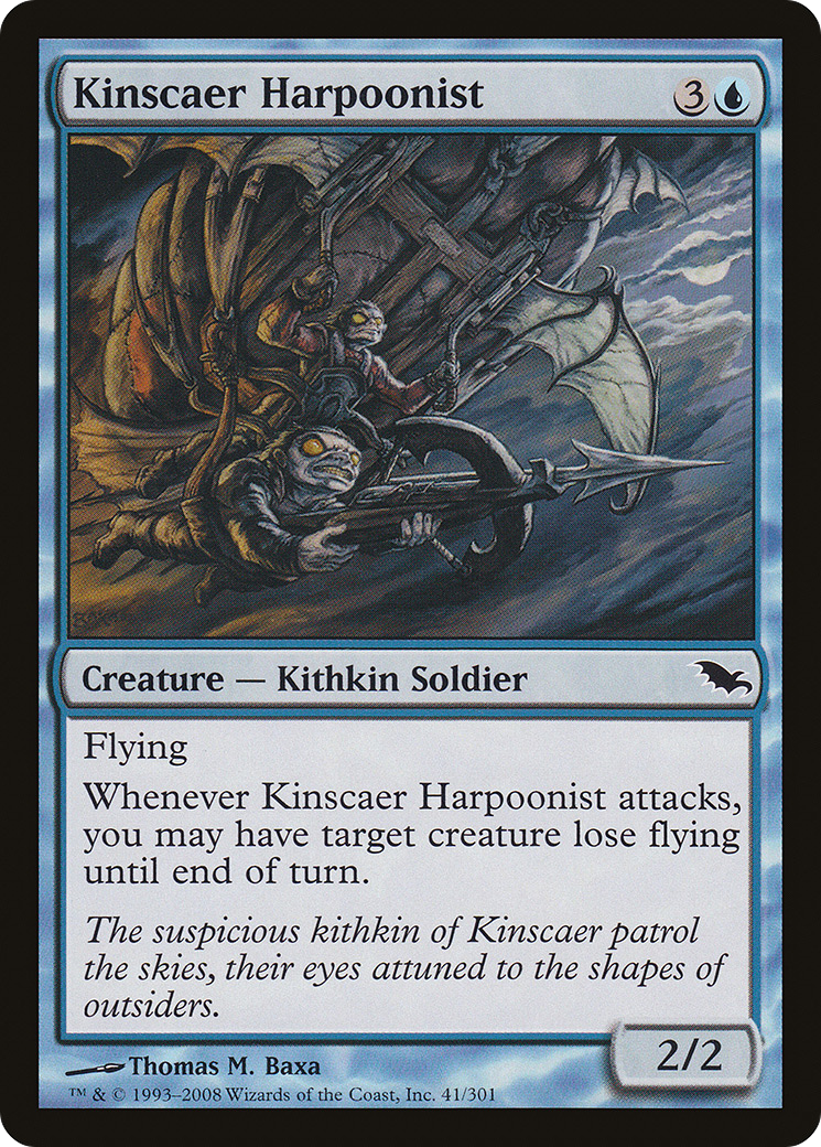 Kinscaer Harpoonist [Shadowmoor] | Grognard Games