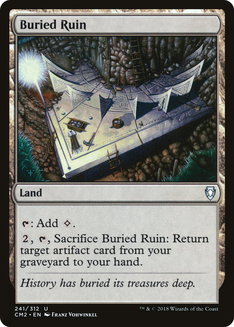 Buried Ruin [Commander Anthology Volume II] | Grognard Games