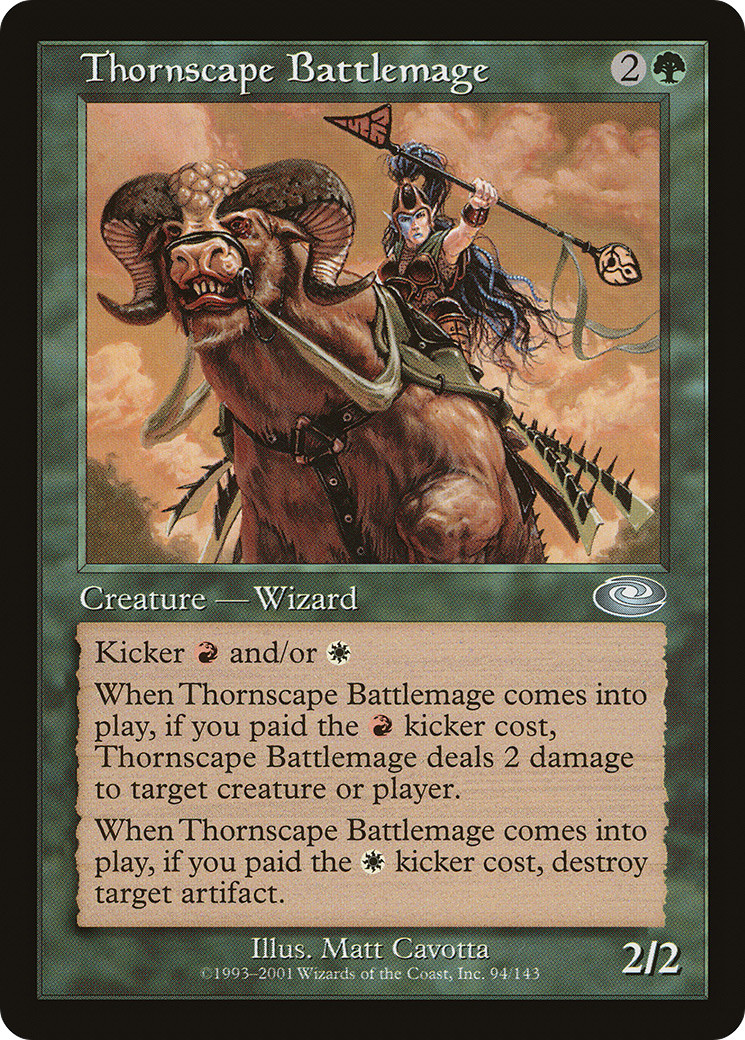 Thornscape Battlemage [Planeshift] | Grognard Games