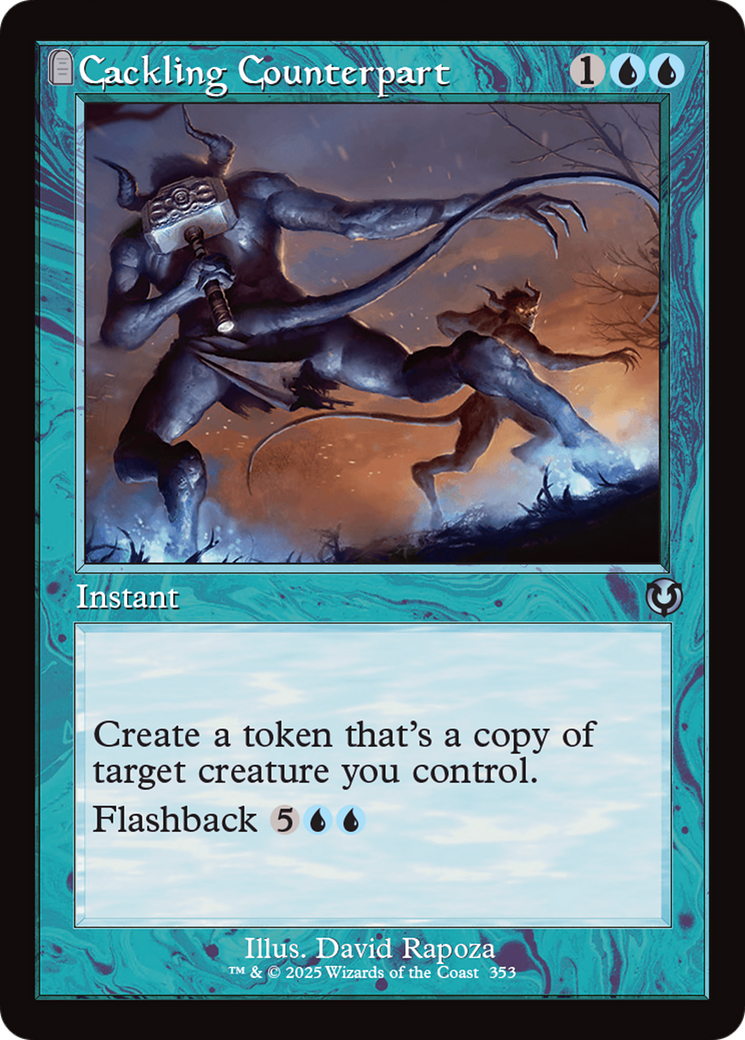 Cackling Counterpart (Retro Frame) [Innistrad Remastered] | Grognard Games