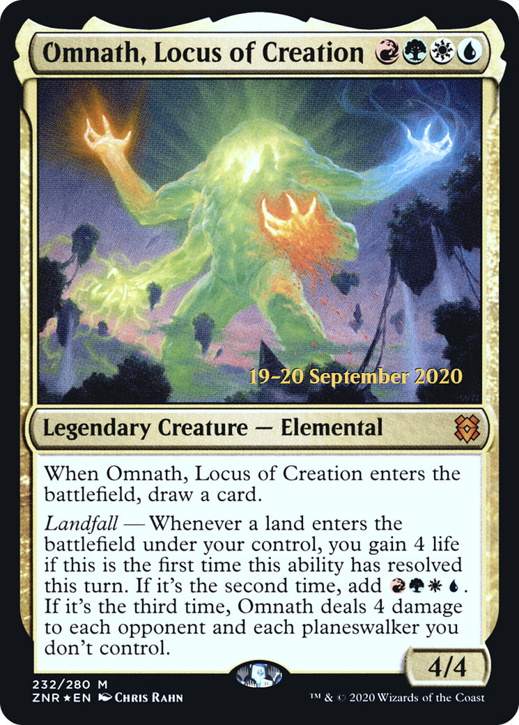 Omnath, Locus of Creation [Zendikar Rising Prerelease Promos] | Grognard Games