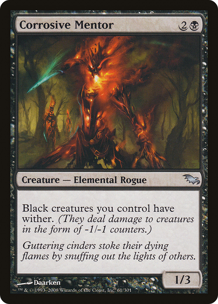 Corrosive Mentor [Shadowmoor] | Grognard Games