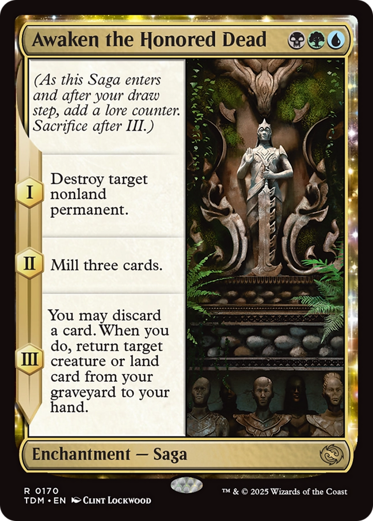 Awaken the Honored Dead [Tarkir: Dragonstorm] | Grognard Games