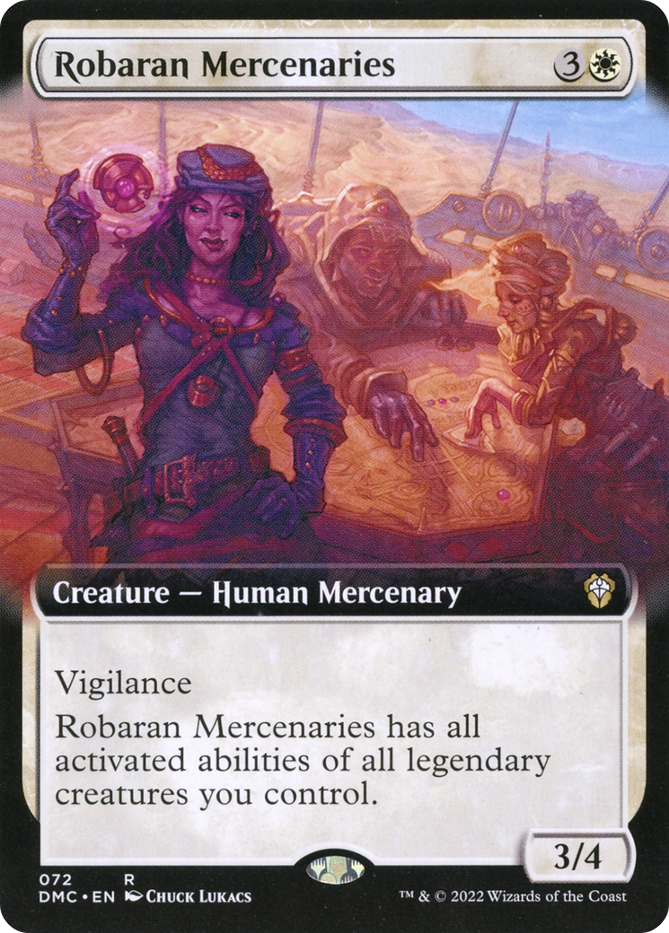 Robaran Mercenaries (Extended Art) [Dominaria United Commander] | Grognard Games